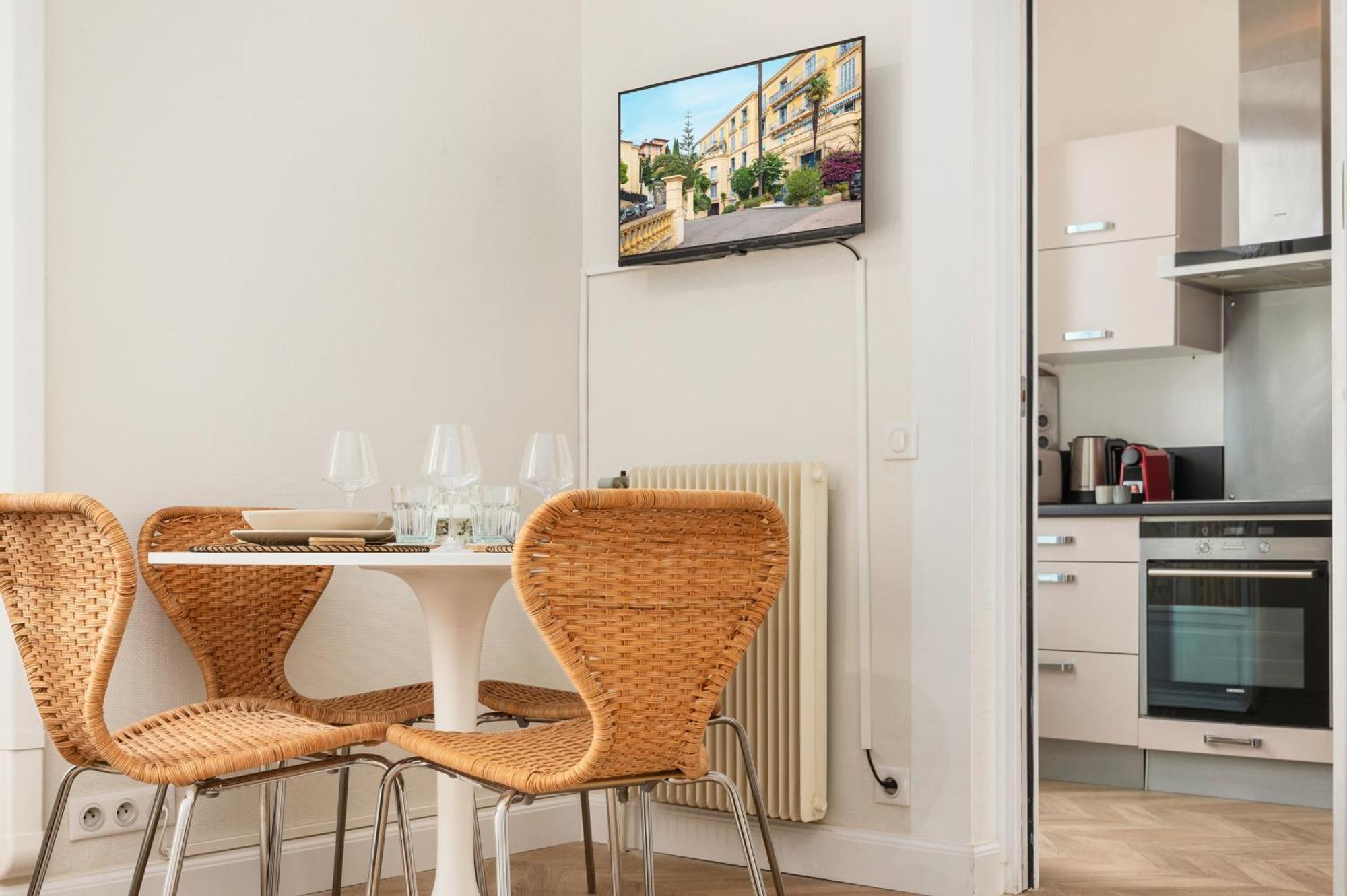 Ferienwohnung Mont Fleuri- Somptueux 2 Pieces - Parking - Menton Exterior foto